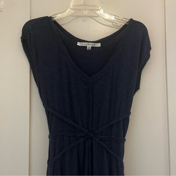 Max Studio Dresses & Skirts - Max Studio Indigo Scoopneck Midi Dress - Size Medium